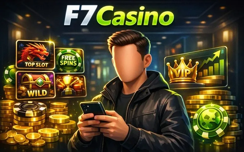 F7 Casino games catalogue hero banner