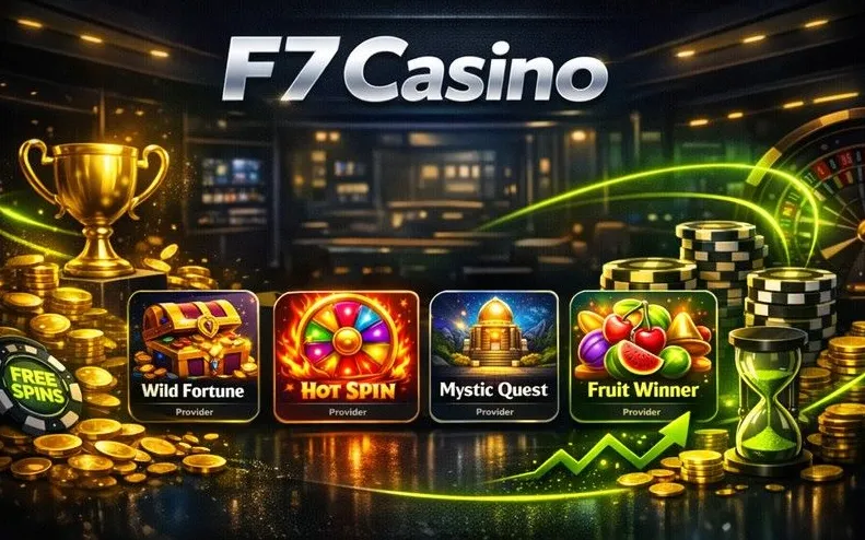 F7 Casino login page hero banner